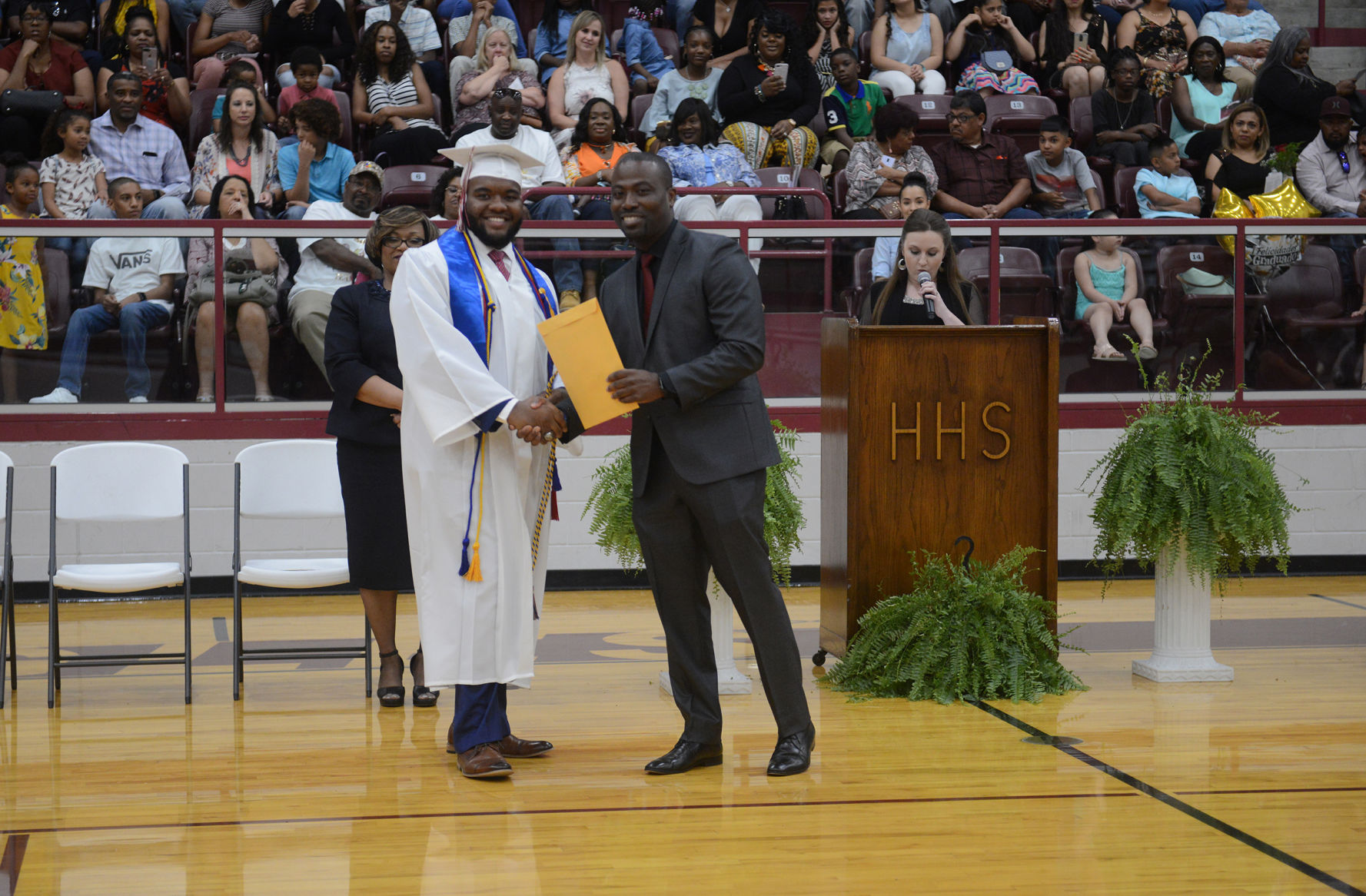 Hearne High School graduation